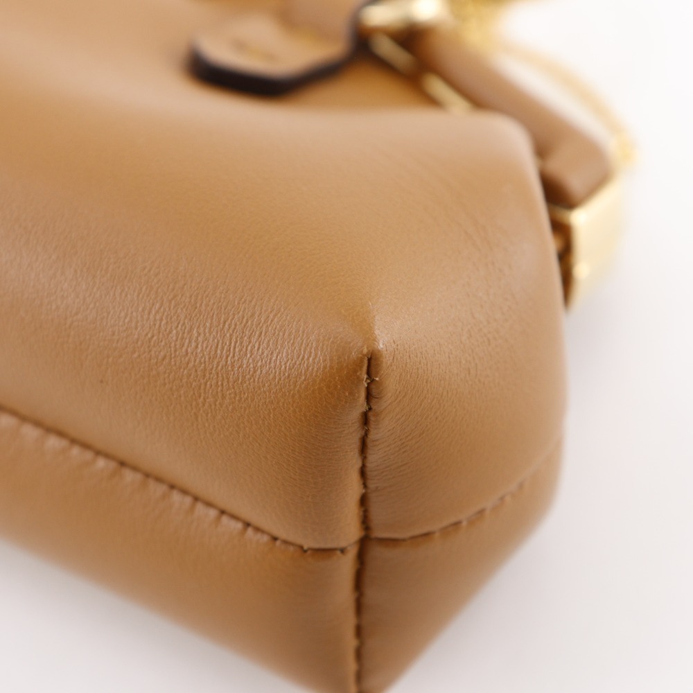 FENDI Brown Leather Shoulder Bag - Picture 5 of 16